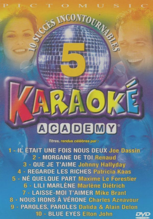 Karaoké academy 5 - Inconnu - DVD