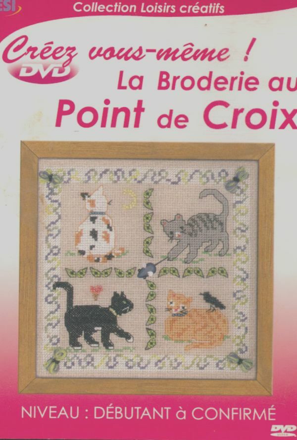 La Broderie au point de Croix - Inconnu - DVD
