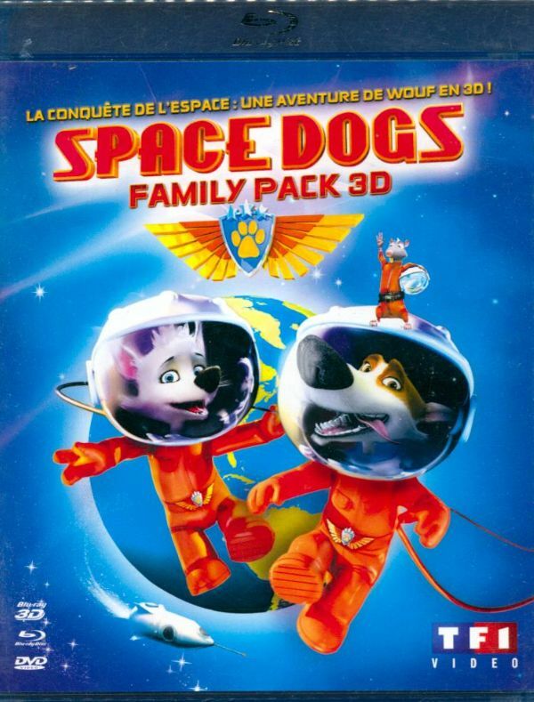 Space Dogs (Combo 3D + Blu-Ray + DVD + Copie Digitale) - Inna Evlannikova, Svyatoslav Ushakov - DVD