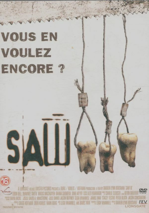 Saw 3 - Darren Lynn, Bousman - DVD