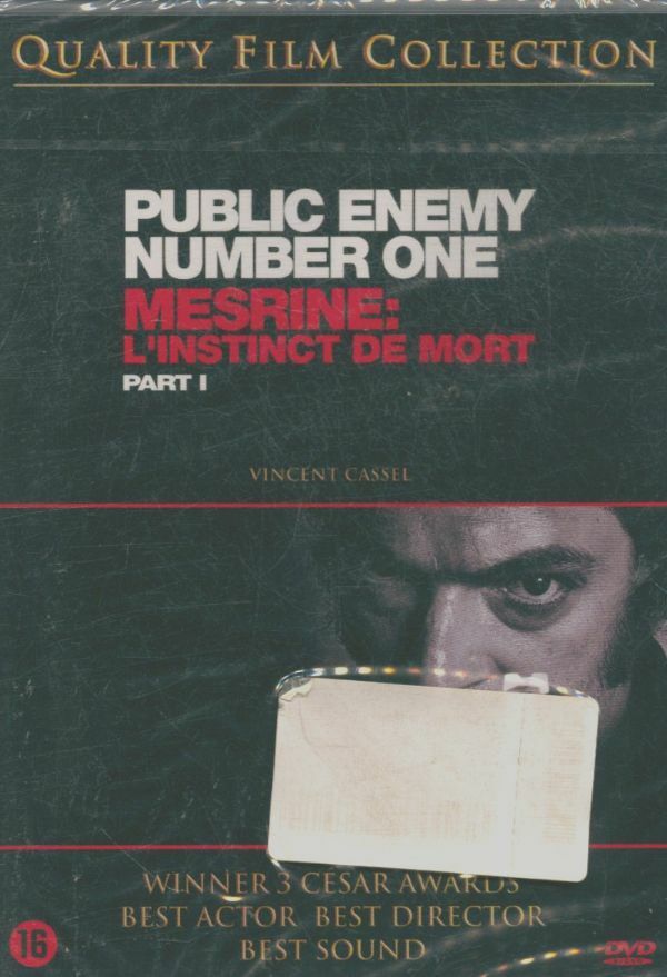 Mesrine - l'Instinct de Mort - Jean-François Richet - DVD