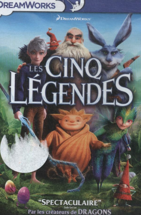 Les 5 legendes - Inconnu - DVD