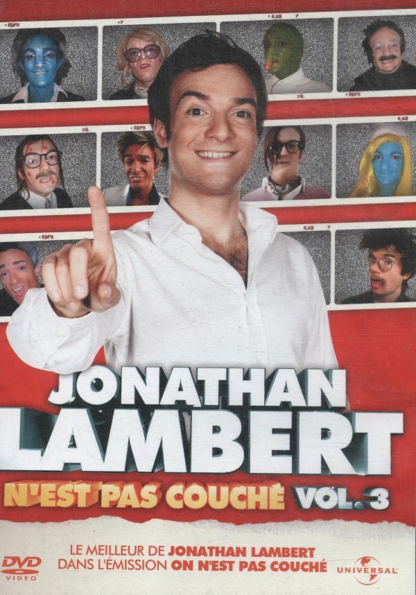 Jonathan Lambert n'est Pas couché-Vol. 3 - Serge Khalfon - DVD