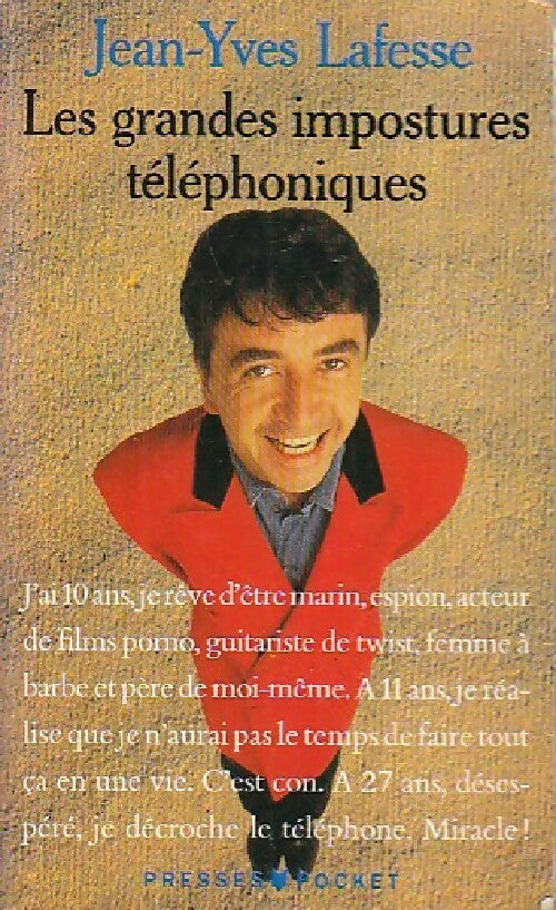 Les grandes impostures téléphoniques - Jean-Yves Lafesse - Livre