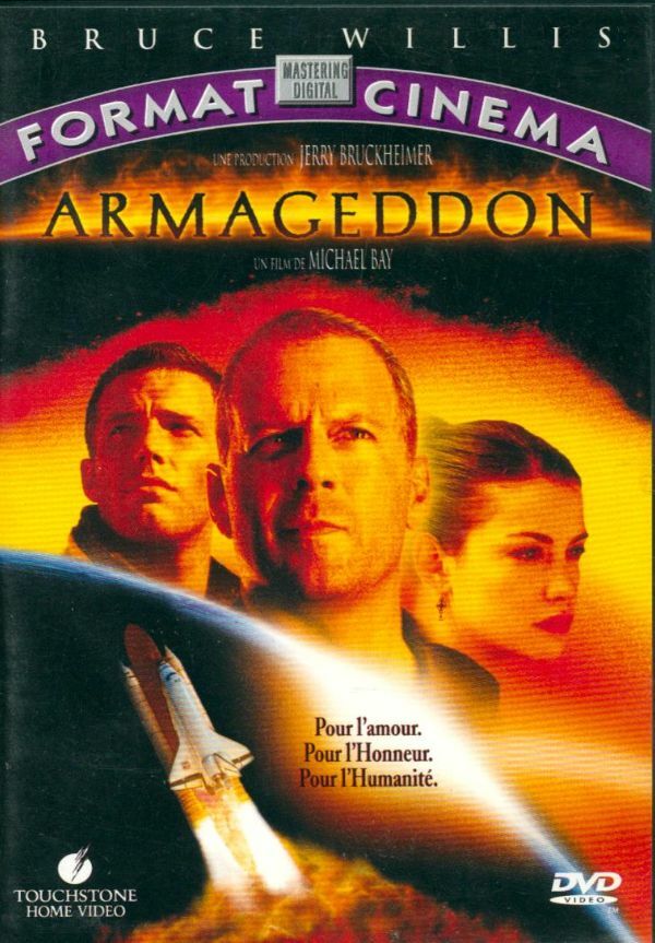 Armageddon - Michael Bay, Ben Affleck, Billy Bob Thornton, Bruce Willis, Liv Tyler, Will Patton - DVD