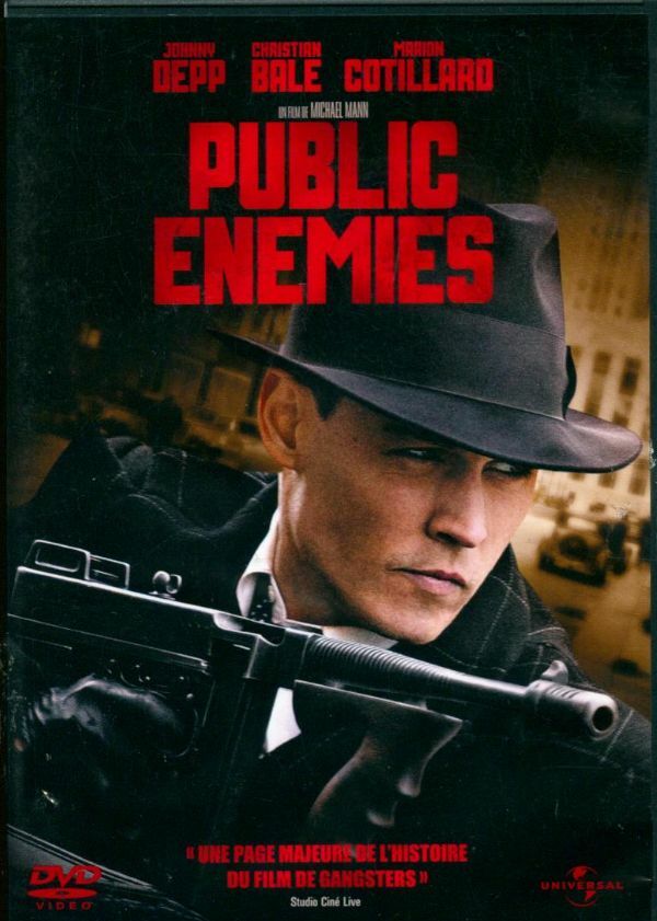 Public Enemies - Michael Mann - DVD