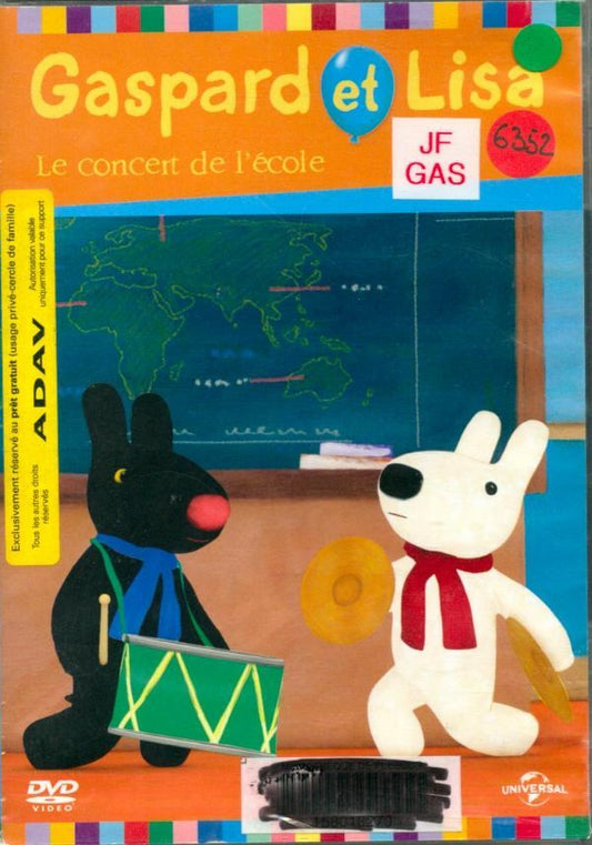 Gaspard & Lisa-Le Concert de l'école - Lauren Gold - DVD