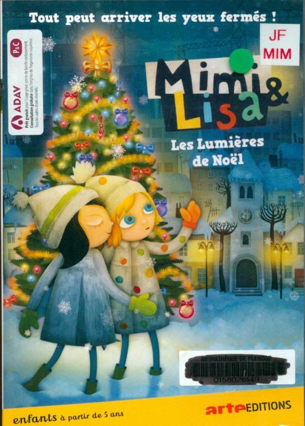 Mimi et Lisa: Les lumières de Noël - Katarína Kerekesová, Iva Sebestova - DVD