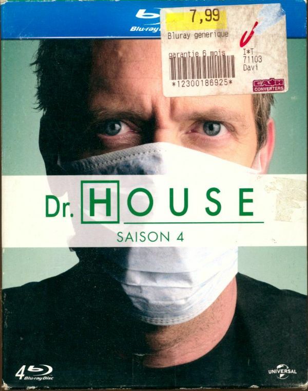 Dr. House-Saison 4 (Blu-Ray) - David Straiton, Lesli Linka Glatter, Greg Yaitanes, Deran Sarafian, David Platt, Juan J. Campanella, Matt Shakman, Katie Jacobs - DVD
