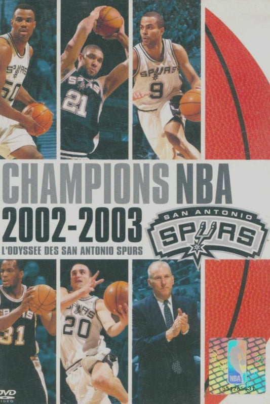 Le Championnat NBA 2002-2003, L'Odyssee des San Antonio Spurs - Jim Podhoretz, Steve Michaud - DVD