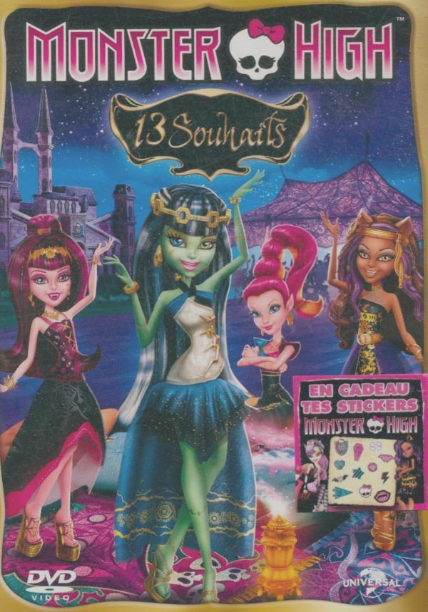 Monster High-13 souhaits - Audu Paden, Radomski, Eric - DVD