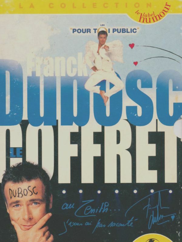 Franck Dubosc-Le Coffret-Les pour toi Public + Au Zénith - Pascal Duchène, Virginie Levisone - DVD