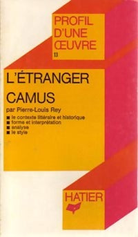 L'étranger - Albert Camus - Livre