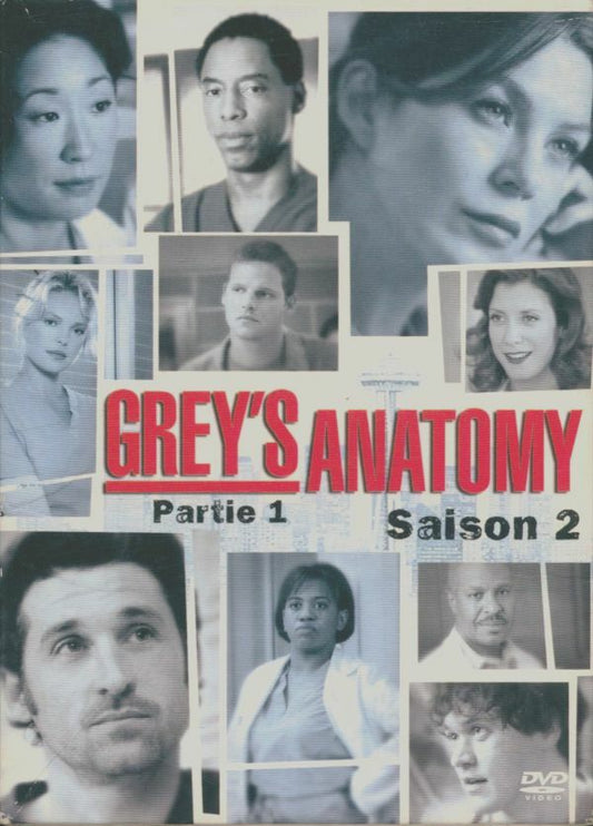 Grey's Anatomy - Saison 2, partie 1- Coffret 4 DVD - Tinker, Mark, Lesli Linka Glatter, Daniel Minahan, Peter Horton, Adam Davidson, Wendey Stanzler, Jeff Melman, Michael Dinner, Jessica Yu - DVD
