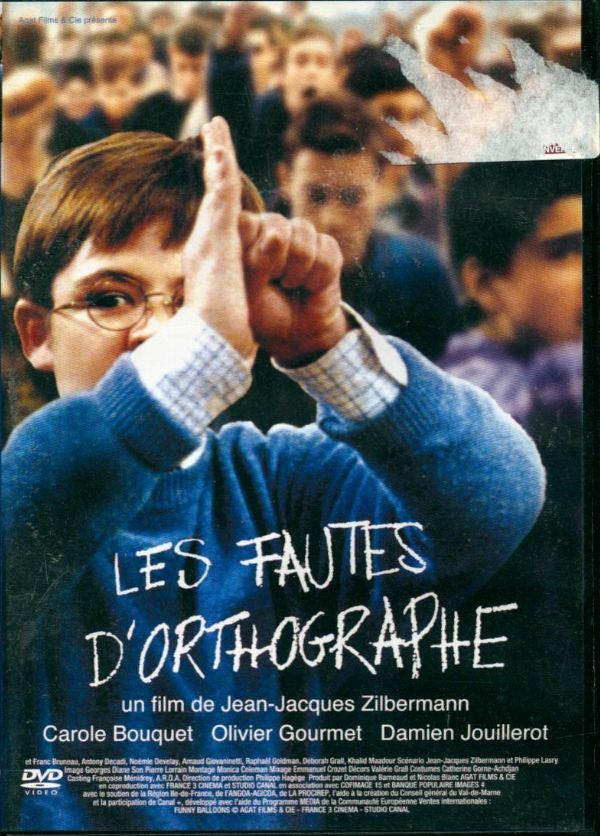 Les Fautes D'Orthographe - Zilbermann, Jean-Jacques - DVD