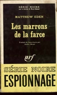 Les marrons de la farce - Matthew Eden - Livre