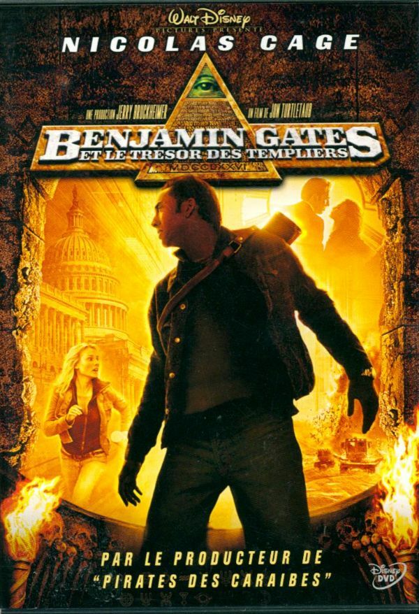 Benjamin Gates et le trésor des Templiers - Jon Turteltaub - DVD