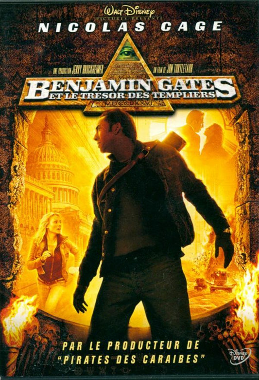 Benjamin Gates et le trésor des Templiers - Jon Turteltaub - DVD