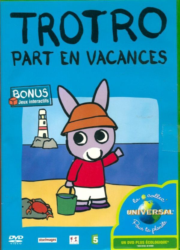 Trotro Part en Vacances - Eric Cazes, Stéphane Lezoray - DVD