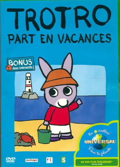 Trotro Part en Vacances - Eric Cazes, Stéphane Lezoray - DVD