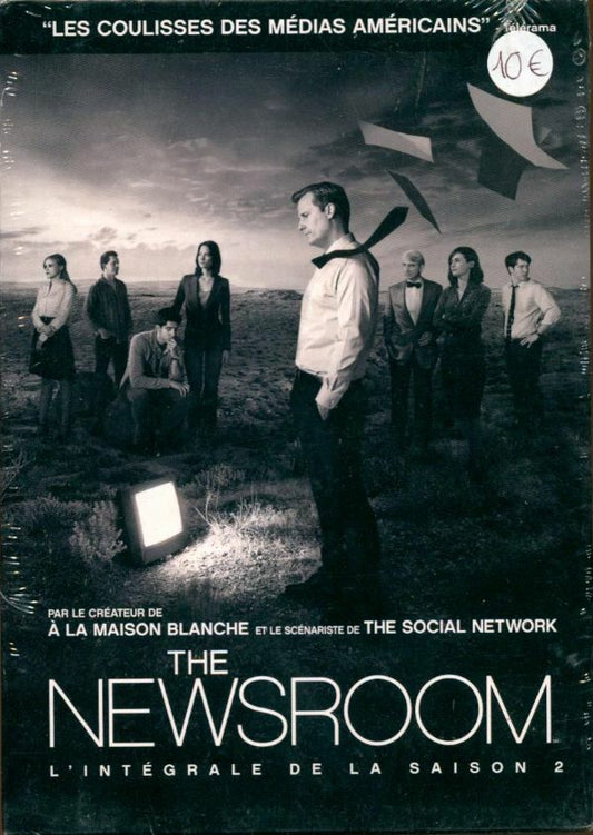 The Newsroom - Saison 2 - DVD - HBO - Anthony Hemingway, Carl Franklin, Lesli Linka Glatter, Jeremy Podeswa, Jason Ensler, Julian Farino, Alan Poul - DVD