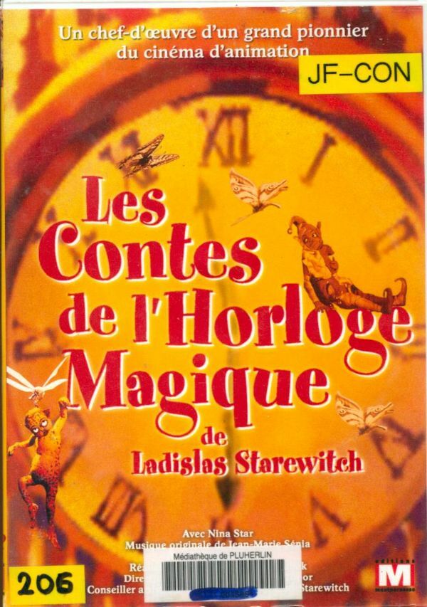 Les Contes de l'horloge Magique - Ladislas Starewitch, Jean Rubak - DVD