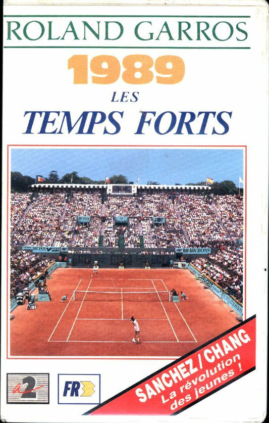 Roland Garros 1989. Les temps forts (VHS) - Inconnu - VHS