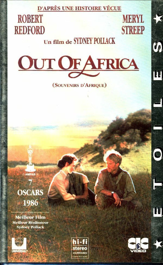 Out of Africa (VHS) - Sydney Pollack - VHS