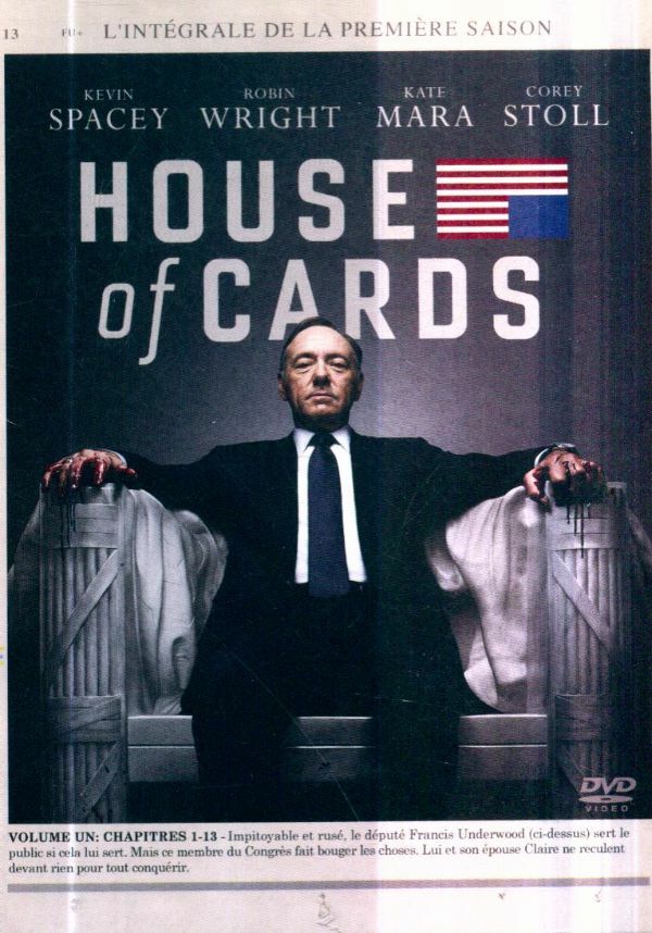 House of cards - Saison 1 - Carl Franklin, James Foley, Allen Coulter, Schumacher, Joel, David Fincher, Charles McDougall - DVD