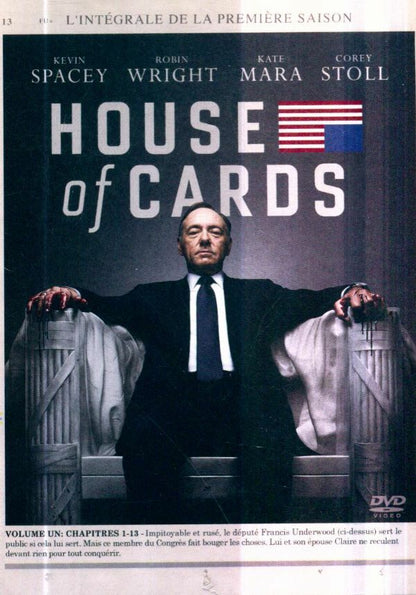 House of cards - Saison 1 - Carl Franklin, James Foley, Allen Coulter, Schumacher, Joel, David Fincher, Charles McDougall - DVD