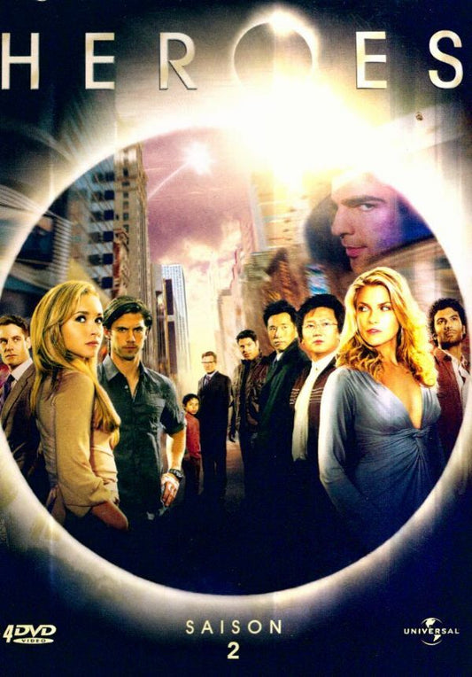 Heroes Saison 2 - Coffret 4 DVD - Daniel Attias, Greg Beeman, Jeannot Szwarc, Lesli Linka Glatter, Greg Yaitanes, Paul A. Edwards, Adam Kane, Allan Arkush - DVD