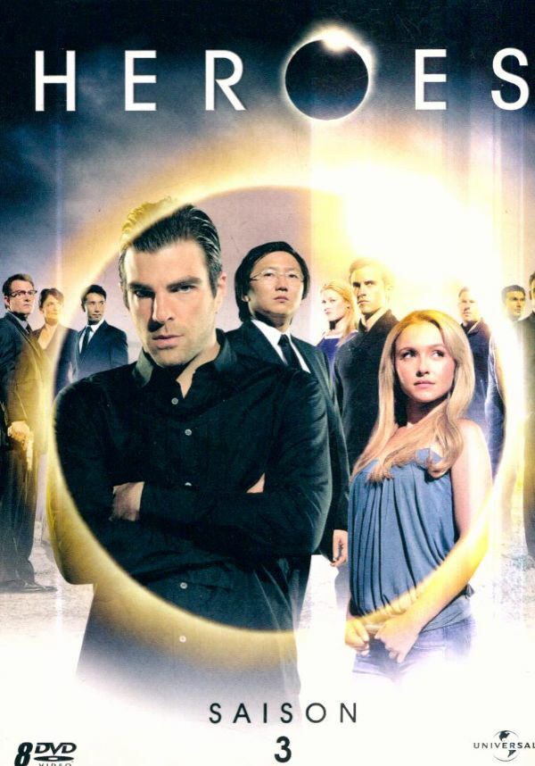 Heroes Saison 3 - Daniel Attias, Seith Mann, Anthony Hemingway, Greg Beeman, Sergio Mimica-Gezzan, Holly Dale, Jeannot Szwarc, David Von Ancken, Greg Yaitanes, Eric Laneuville, Adam Kane, Allan Arkush, James Chory - DVD