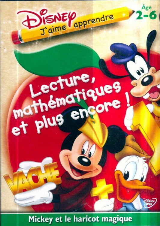 Lecture, mathématiques et plus encore : Mickey et le haricot magique - Hamilton Luske - DVD