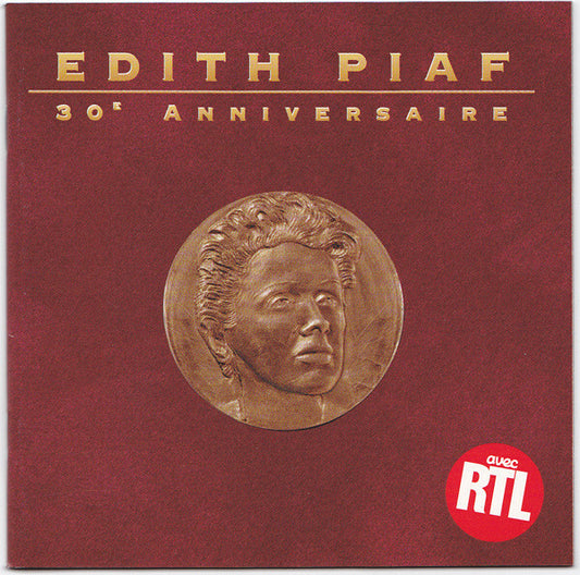 Edith Piaf - 30e Anniversaire - Piaf, Edith - CD