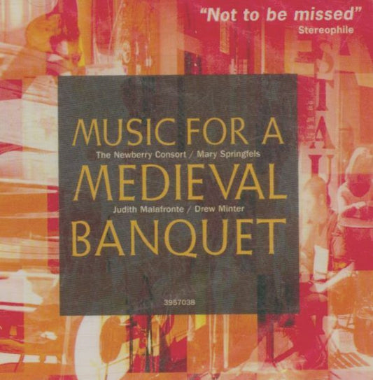 Music for a Medieval Banquet - The Newberry Consort, Mary Springfels, Judith - CD