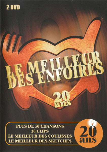 Les Enfoirés - Le Meilleur Des Enfoirés 20 Ans - Les Enfoirés - DVD