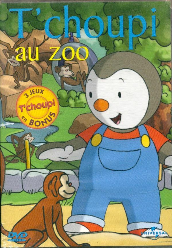 T'choupi - Vol.3 : T'choupi au Zoo - Jean-Luc François - DVD