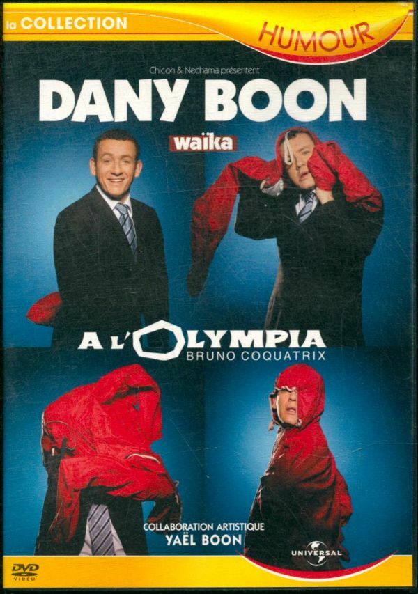 Dany Boon à l'Olympia : Waika - Dany Boon, Franck Broqua - DVD