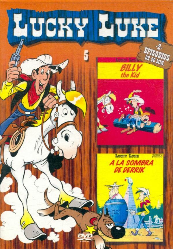 Lucky Luke Volume 5 : Billy the kid / A la sombra de derrick - Inconnu - DVD