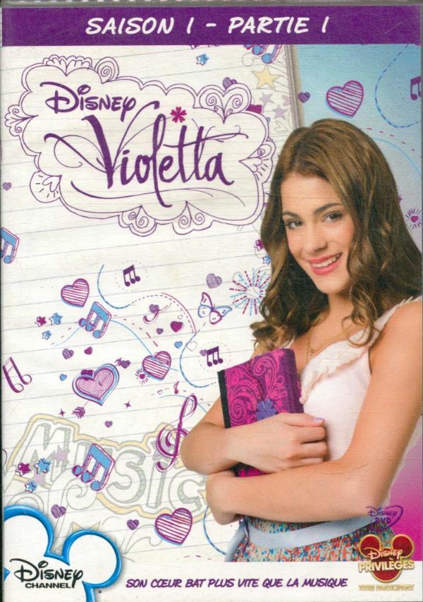 Violetta-Saison 1-Partie 1-Son Coeur Bat Plus Vite Que la Musique - Jorge Nisco, Martín Saban, Matías Risi - DVD