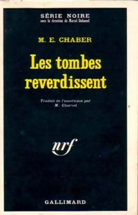 Les tombes reverdissent - M.E. Chaber - Livre