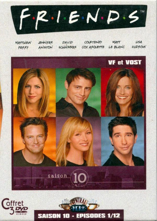 Friends - Saison 10 : Episodes 1 à 12 - Édition 3 DVD - Inconnu - DVD