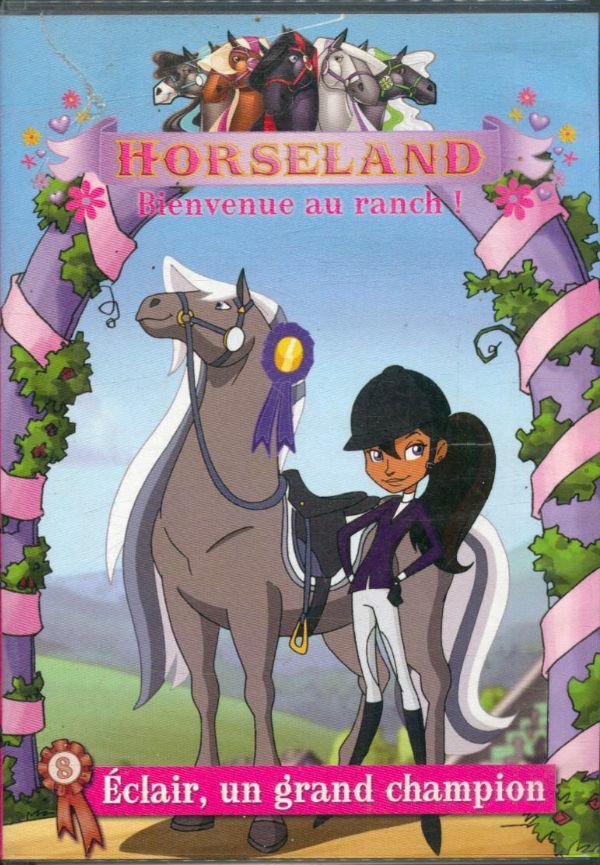 Horseland, Bienvenue au ranch ! Vol. 8 : Eclair, Un Grand champion - Inconnu - DVD