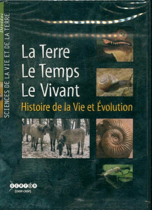 La terre, le temps, le vivant histoire de la vie et évolution - Inconnu - DVD
