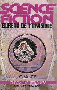 Bureau de l'invisible - Jean-Gaston Vandel - Livre