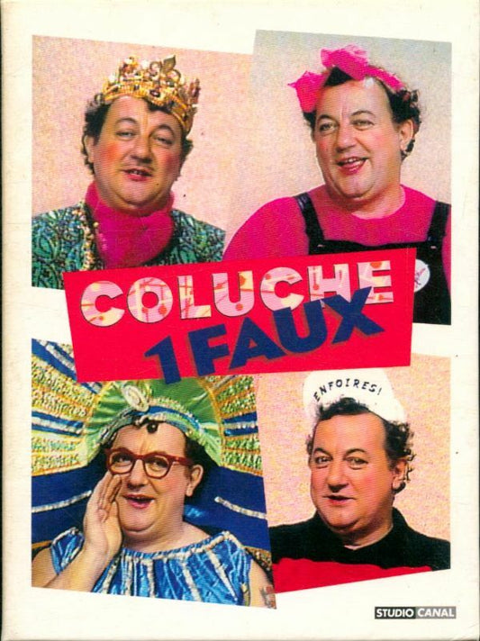 Coluche 1 faux l'intégrale - Coffret 2 DVD - Françoise Boulain, Olivier Ramon - DVD