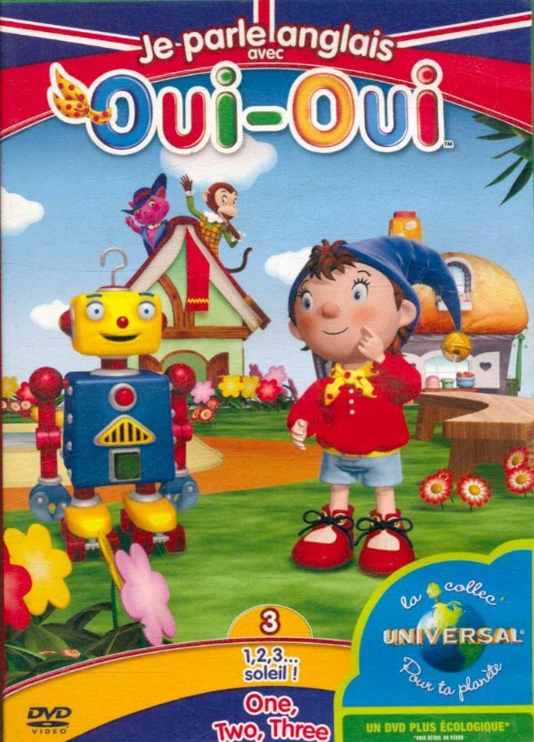 Oui-Je Parle Anglais avec Oui-Oui-3-1,2,3. Soleil/One, Two, Three - Inconnu - DVD