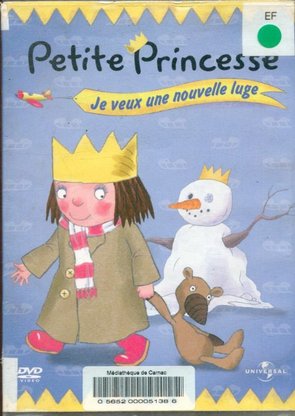 Petite Princesse-3-Je Veux Une Nouvelle Luge - Edward Foster - DVD