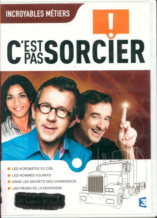 C'est Pas Sorcier-Incroyables métiers - Jean-Marie Sigot, Catherine Breton, Vincent Basso-Bondini - DVD