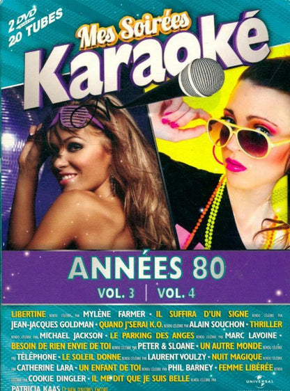 Karaoké : Les années 80 - Inconnu - DVD